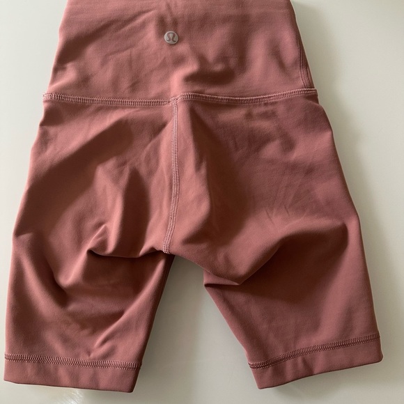 Lululemon Athletica brown Bike Shorts High-Waisted Seamless Design - Picture 3 of 5